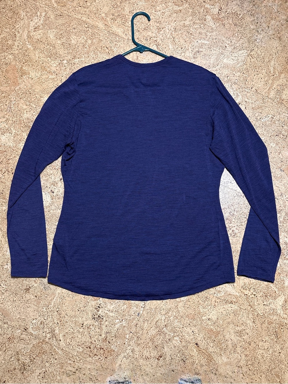 Seg'ments Wm's 100% Merino Wool Base Layer Top In Purple Heather Sz L - Picture 7 of 11